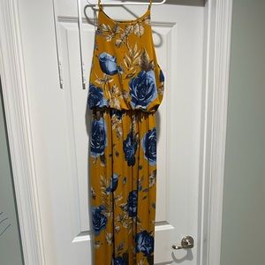 Emerald Ankle Length Maxi Dress